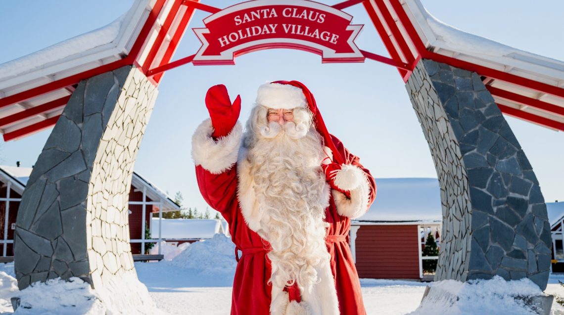 Santa Claus Casa Di Babbo Natale.Babbo Natale Ufficiale Del Circolo Polare Artico Rovaniemi Lapponia Finlandia