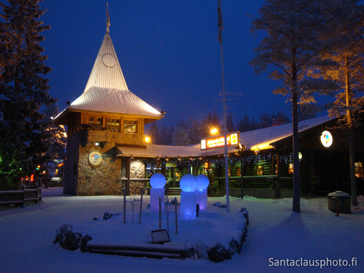 Santa Claus' Main Post Office in Santa Claus Village in Rovaniemi -  